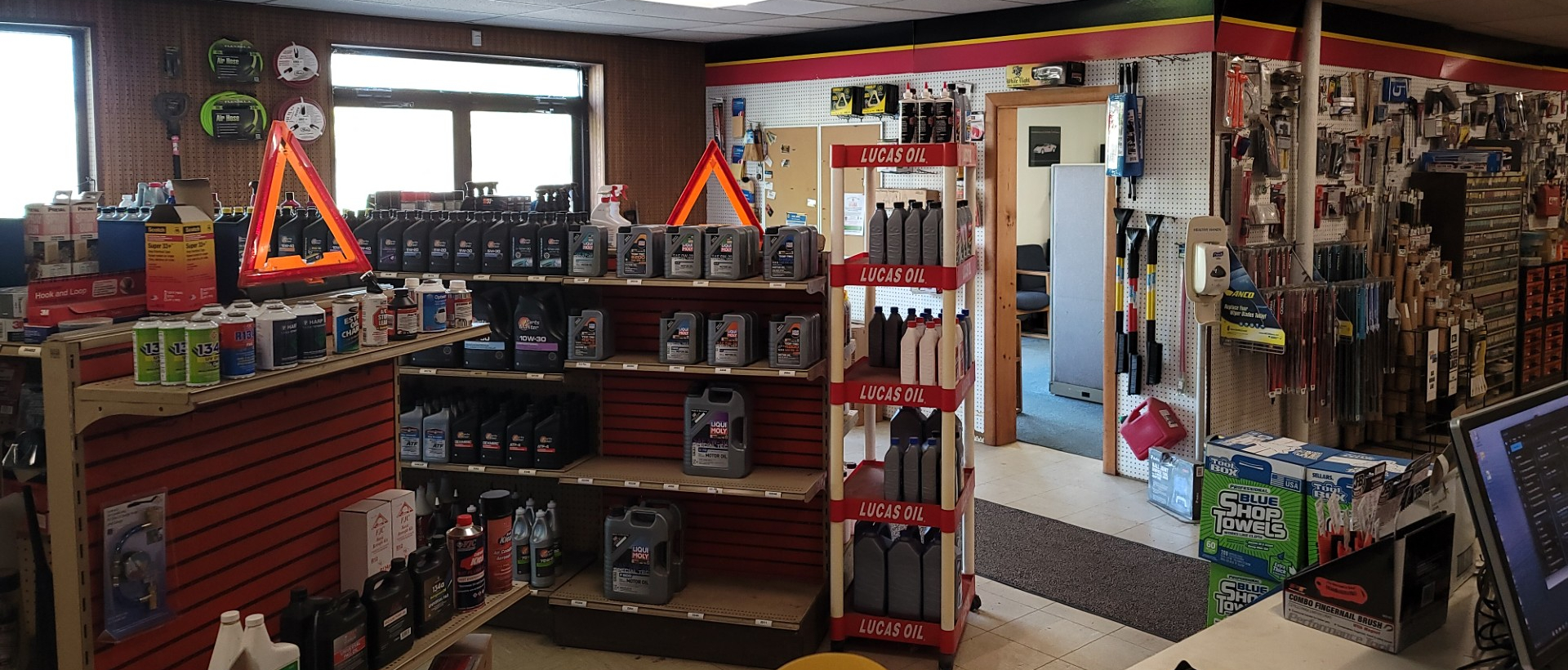 Inside our store